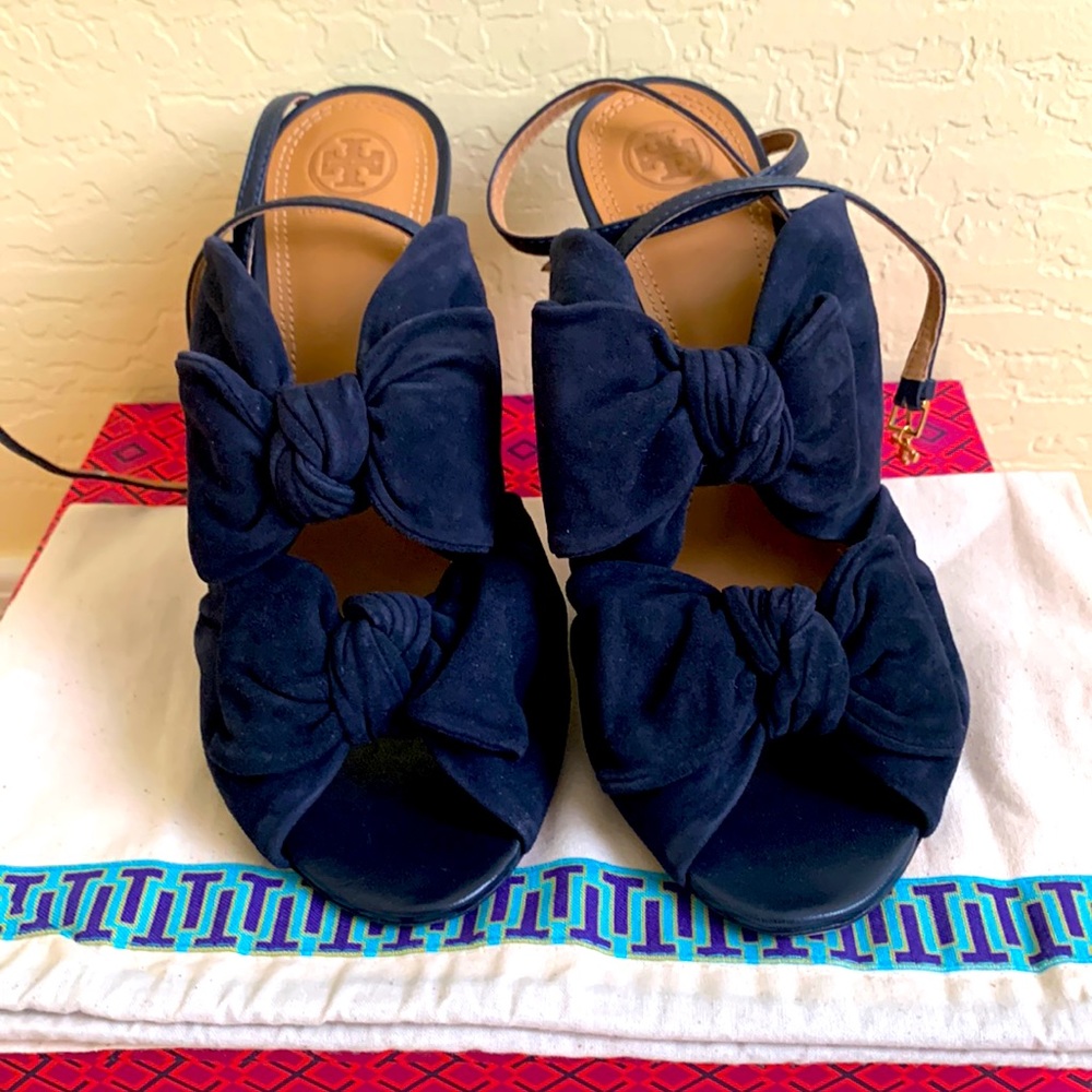 Tory Burch Suede Heels